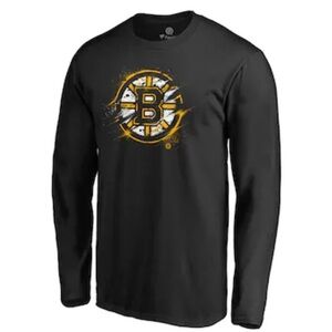NWT Boston Bruins Long Sleeve Shirt, Size 2XL